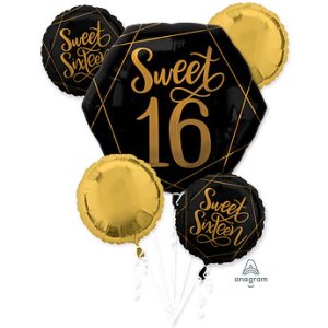Sweet 16 Balloon Bouquet